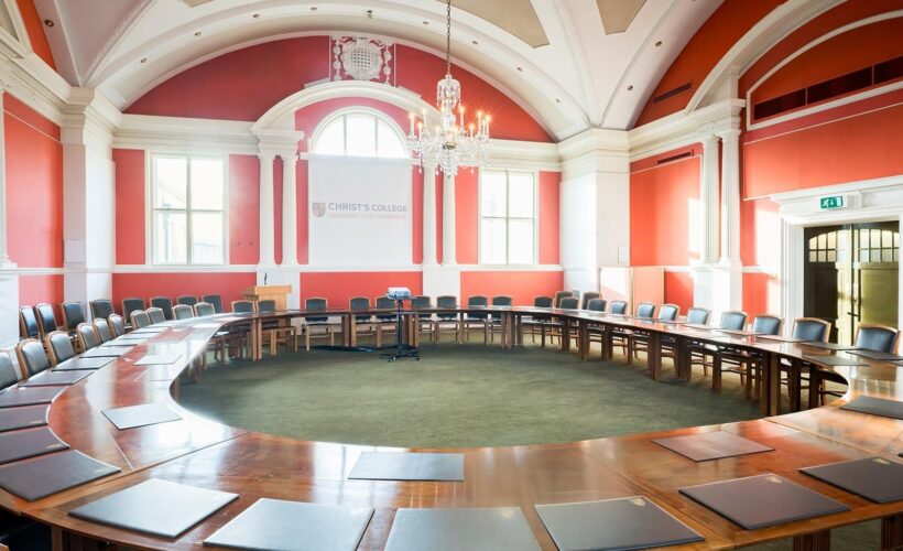 Bring your Team to Christ’s College: Perfect for conferences in September