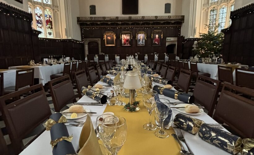 Planning a Cambridge Christmas party