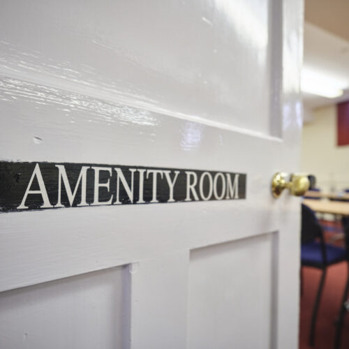 Door to Amenity Room