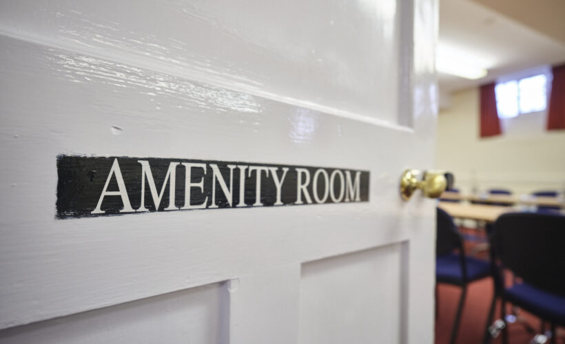 Door to Amenity Room