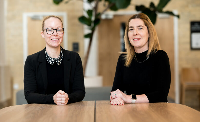 Loren and Vicky from the Events Team at Christ’s College, Cambridge.
